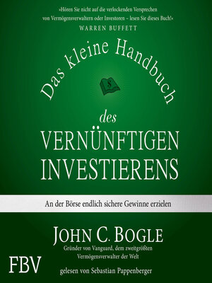 cover image of Das kleine Handbuch des vernünftigen Investierens